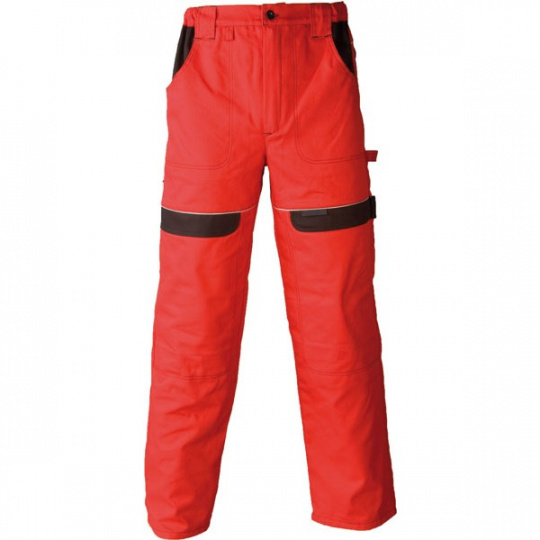 Pracovné nohavice COOL TREND červené