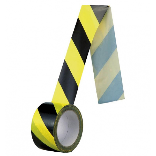 Bezpečnostná páska samolepiaca žlto-čierna - 60mm