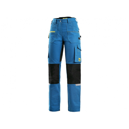 Pracovní kalhoty CXS STRETCH, dámské, středně modré