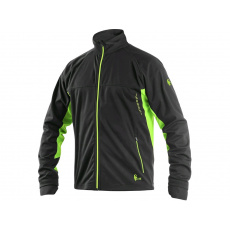 Softshellová bunda CXS Jersey černo-zelená Softshellová bunda CXS Jersey černo-zelená