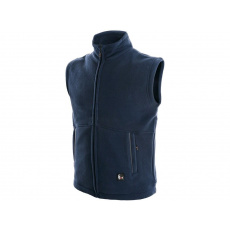 Vesta fleece UTAH, tmavě modrá Vesta fleece UTAH, tmavě modrá