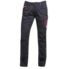 Dámské kalhoty ARDON®FLORET, černo-růžové Dámské kalhoty ARDON®FLORET, černo-růžové