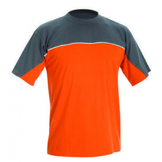 Tričko DESMAN oranžovo / šedé