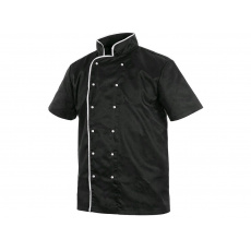 Kuchařský RONDON Chef, krátký rukáv, černý Kuchařský RONDON Chef, krátký rukáv, černý