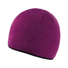 Zimní čepice Xfer Stripe, fialová