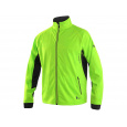 Softshellová bunda CXS Jersey zeleno-černá