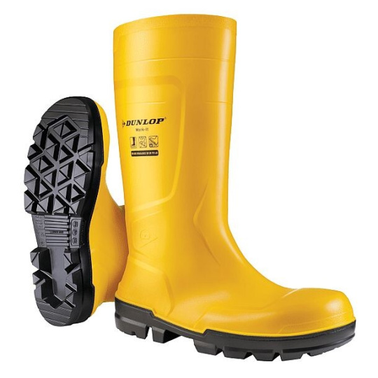 Čižmy bezpečnostné DUNLOP PROTOMASTOR S5 žlté