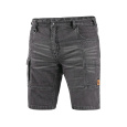 Kraťasy jeans CXS MURET, pánské, šedé