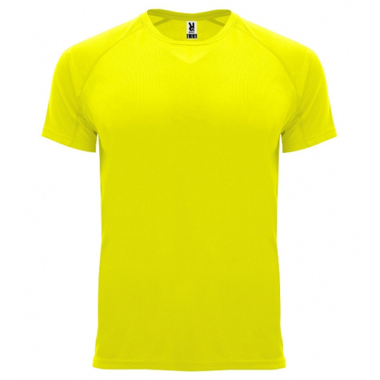 Sportovní triko Bahrain, pánské, neon žlutá