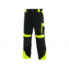 Pracovní kalhoty SIRIUS Brighton ZIMNÍ černo/žluté
