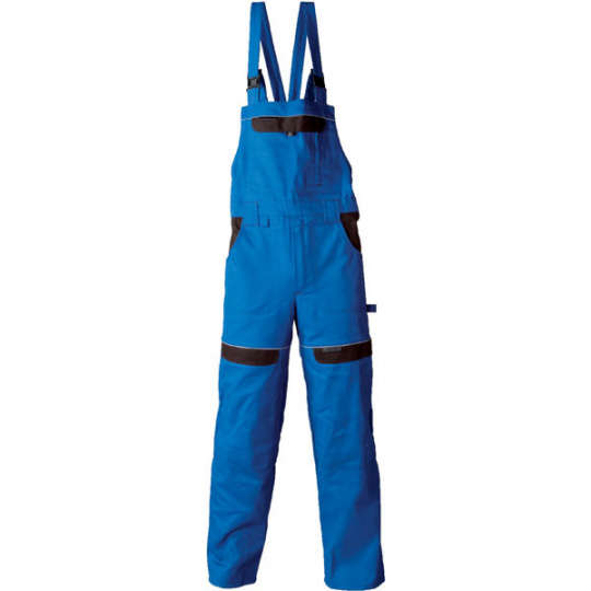 Pracovné nohavice s trakmi COOL TREND modré