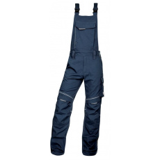 Pracovní kalhoty s laclem URBAN+ modré