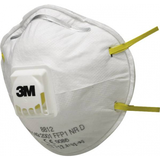 Respirátor 3M 8812 FFP1, s ventilkem