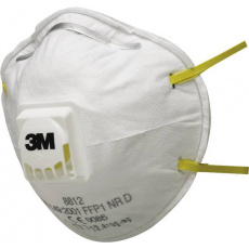 Respirátor 3M 8822 FFP2, s ventilkem